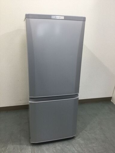 JT4771【MITSUBISHI/三菱 2ドア冷蔵庫】美品 2020年製 MR-P15E-S1 146L 家電 キッチン 冷蔵冷凍庫