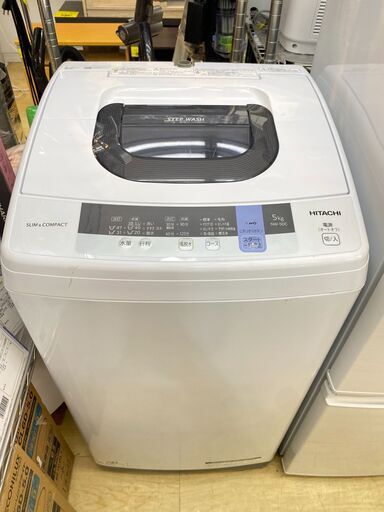日立 洗濯機 5kg NW-50C 2019年製 ★買取帝国 朝霞店