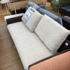 KG-31【新入荷 アウトレット】スツール付き 2シーターアームソファ 