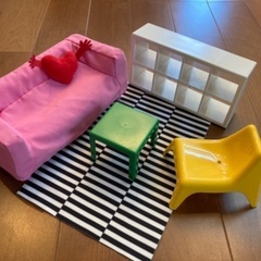 IKEA ミニチュア家具　リビングルーム