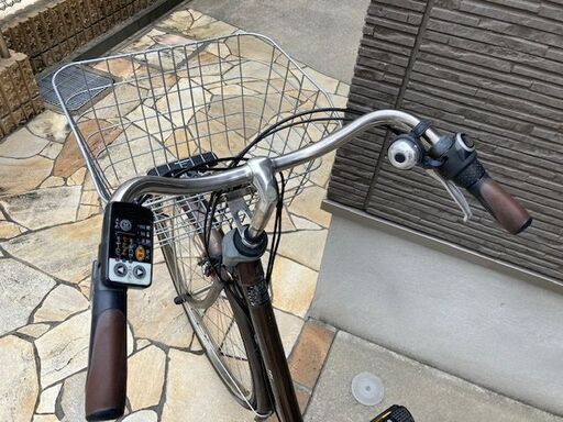 電動アシスト自転車 中古】パナソニック ビビチャージW 色：グリーン 