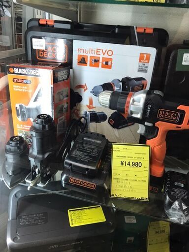 BLACK+DECKER 18V コードレスマルチツール
