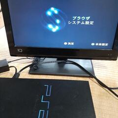 PS2 プレステ2本体 電源コード　映像コード　コントローラー　...