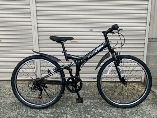 新品☆未使用 マウンテンバイク シマノ6段ギア 26インチ マット 