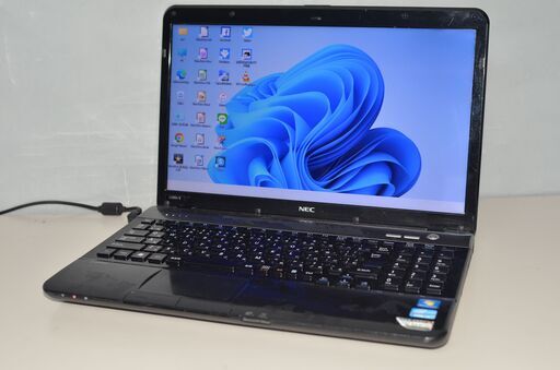 中古良品 最新Windows11+office 大容量HDD750GB NEC LS350/E core i3/メモリー4GB/15.6インチ/DVDマルチ/HDMI/無線/テンキー/便利なソフト