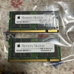 メモリ　2GB.  2枚
