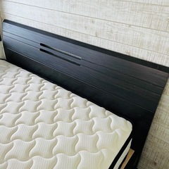 新品ダブルベッド&マットレス
