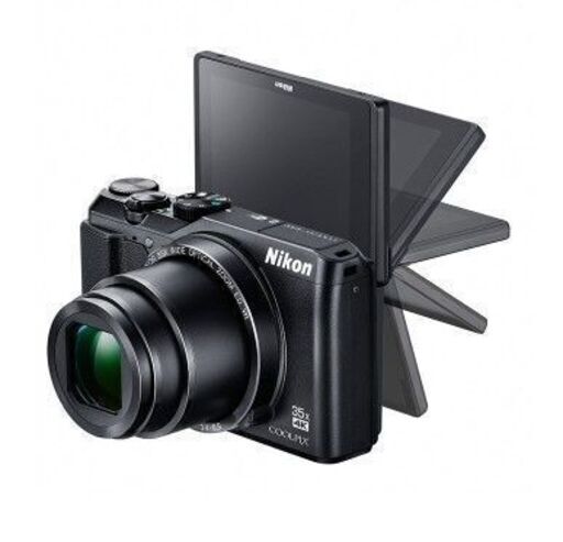 大幅値下 美品動作品 Nikon デジタルカメラ COOLPIX A900 光学35倍ズーム 2029万画素 ブラック。カメラバッグ付き