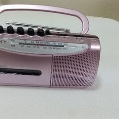 SONY ラジオカセットプレーヤー