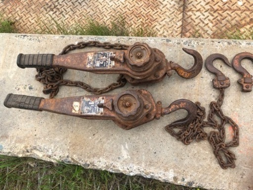 レバーブロック一式【お話し中】 レバーブロック一式【お話し中】