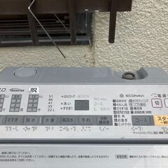 ☆中古￥13,200！【会員価格￥11,000】Panasonic　パナソニック　7.0kg洗濯機　家電　2017年製　NA-F7AE4型　幅55cmｘ奥行57cmｘ高さ102cm　【BG057】