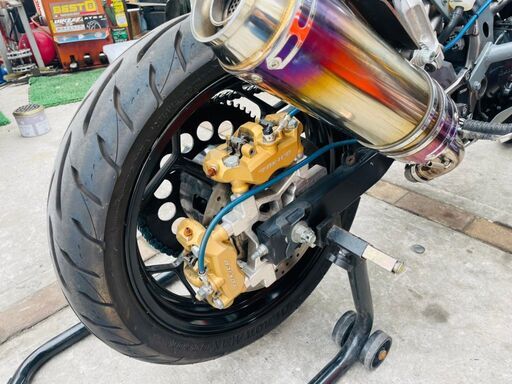 ★実動！ Z250SL スタント仕様！ 走行1.3万km ダブルキャリパー スタントケージ サブケージ 千葉 木更津から ローン可！ 配送可！