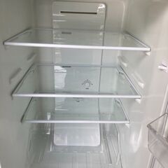 ☆中古￥14,000！【会員価格￥11,800】YAMADA　156㍑2ドア冷蔵庫　家電　2019年製　YRZ-F15G1型　幅48cmｘ奥行60cmｘ高さ127cm　【BG062】