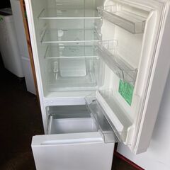 ☆中古￥14,000！【会員価格￥11,800】YAMADA　156㍑2ドア冷蔵庫　家電　2019年製　YRZ-F15G1型　幅48cmｘ奥行60cmｘ高さ127cm　【BG062】