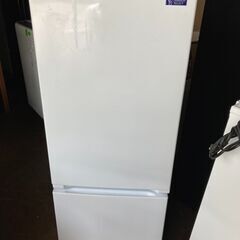 ☆中古￥14,000！【会員価格￥11,800】YAMADA　156㍑2ドア冷蔵庫　家電　2019年製　YRZ-F15G1型　幅48cmｘ奥行60cmｘ高さ127cm　【BG062】