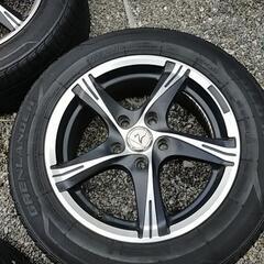 205/60R16 ミニバンに！ 16インチ社外アルミセット