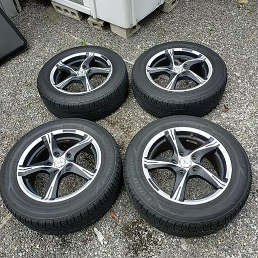 205/60R16 ミニバンに！ 16インチ社外アルミセット