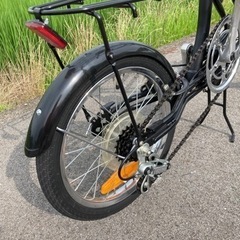 SCOOMA  変速機能付　簡単折りたたみ自転車　美品