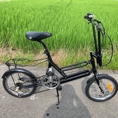 SCOOMA  変速機能付　簡単折りたたみ自転車　美品
