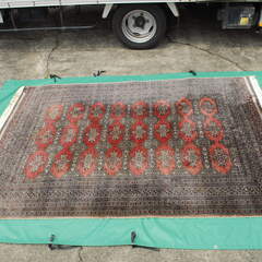 9340 　ペルシャ絨毯 細かなノット数 192×276cm 絨...