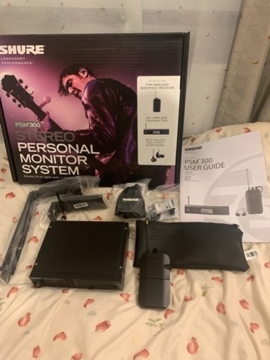 SHURE PSM300 インイヤーモニター フルセット