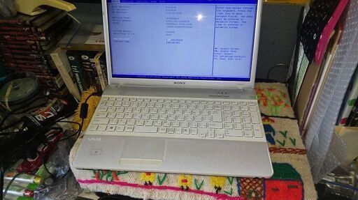 ②SONY vaio VPCEB3AFJ Core i7　ジャンク