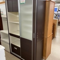 ☆379 食器棚 キッチンボード レンジボード みずや スライド扉 ☆379 食器棚 キッチンボード レンジボード みずや スライド扉