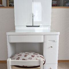 ニトリ 三面鏡ドレッサー クレールWH