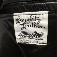 引取り限定　ラングリッツレザー（ジャケット・パンツ・ベルト）ビンテージ