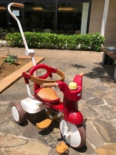【子供用】三輪車  iimo02（イイモ）エタニティ・レッド