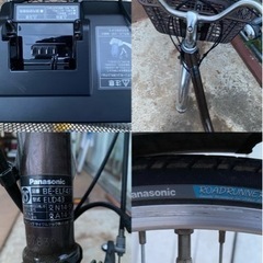 ヤ）パナソニック Panasonic 電動アシスト自転車 中古良品BE-ELF43T