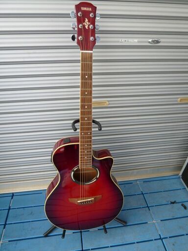 YAMAHA ヤマハ エレアコギター　APX500/ワインレッド/中古美品　稼働品　ソフトケース・取説等付き