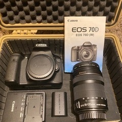 Canon EOS 70D ズームレンズSTM18-135mm...