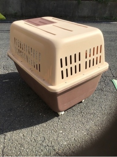 受渡済 XLサイズ 犬猫 旅行ペット用カーゲージ 輸送ケージ