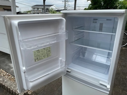 名古屋市郊外配送無料　SHARP  2ドア冷蔵庫　SJ-14E5-KW