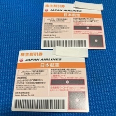 【ネット決済・配送可】JAL優待券