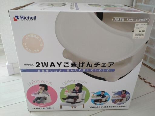 リッチェル2wayごきげんチェア