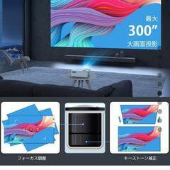 300インチ  プロジェクター  高輝度  9000ルーメン  明るい   コントラスト比 10000 ：1