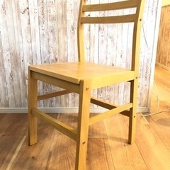 IKEA 木の椅子