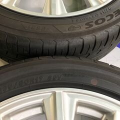 ウェッズ アクセル Four 17インチ 114.3/5 6分7分山4本
