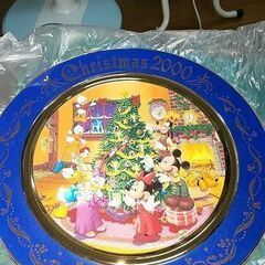 東京ディズニーランド 飾り絵皿 クリスマスファンタジー Chri...