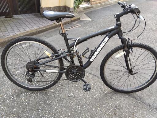 HUMMER(ハマー) マウンテンバイク 26インチ 21段(前3段×後7段)変速