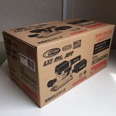 【最新モデル / 新品・未使用品】 makita（マキタ）　18V 充電式仕上サンダ　BO380DRG　バッテリ(BL1860B/6.0Ah)＋充電器(DC18RF)セット