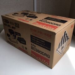 【最新モデル / 新品・未使用品】 makita（マキタ）　18V 充電式仕上サンダ　BO380DRG　バッテリ(BL1860B/6.0Ah)＋充電器(DC18RF)セット