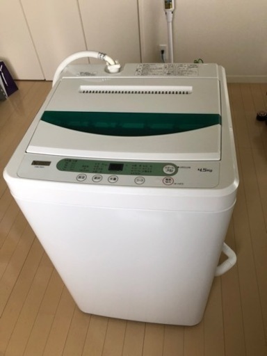 洗濯機 4.5kg ヤマダ電機 YWM-T45G1