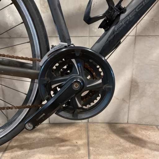 クロスバイク precision sports 部品取り 車体の全バラ ～ジャンク クロスバイクのレストア（プレスポ