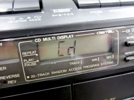 ビクター ラジカセ RC-X50 ダブルカセット 当時物 再生OK Victor/ 札幌