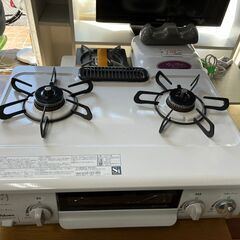 paloma 2019年式ガスコンロ 白 LPガス用 IC-S37KSH-R(右強火)