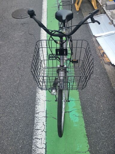 自転車 26インチ ココナッツ COCONUT シルバー ギア無し I031 ...