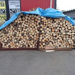 値下げ！ 薪 約4立まとめて 種類不明 ストーブ等燃料に！